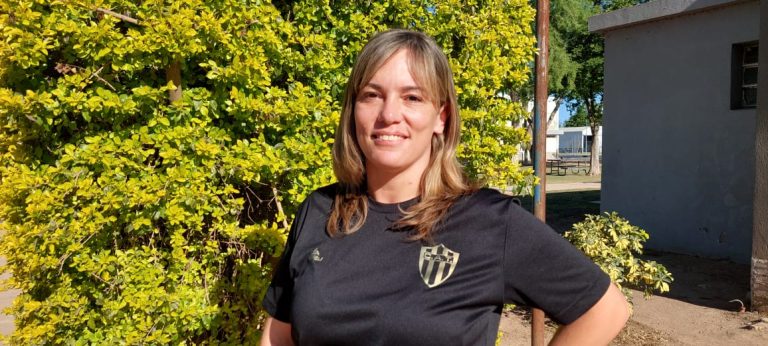 Belen Aguirre ya trabaja en su rol de supervisora deportiva