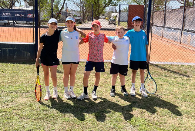 TENIS – Varios campeones en Carlos Pellegrini