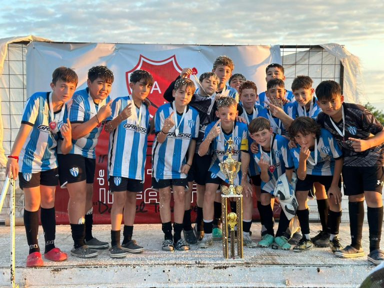 ¡El Sub 12 de Trebolense campeón en Crespo!
