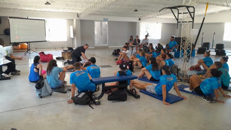 Los profes de colonia se capacitaron en atención pre hospitalaria y RCP