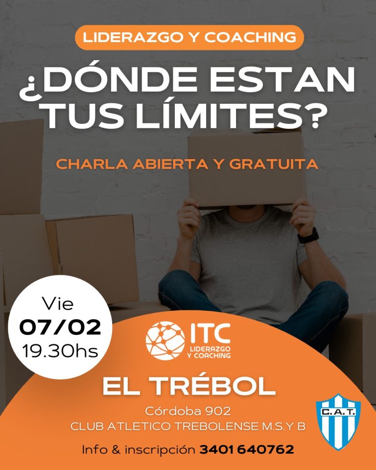 7 DE FEBRERO – Formate como líder en Trebolense