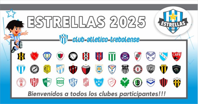 RECORD TOTAL – El «Estrellas del mañana» se viene con 40 clubes y 82 equipos