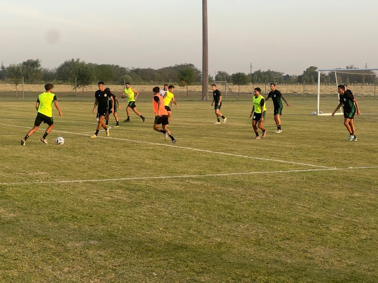 Sportivo Belgrano entrena en Trebolense