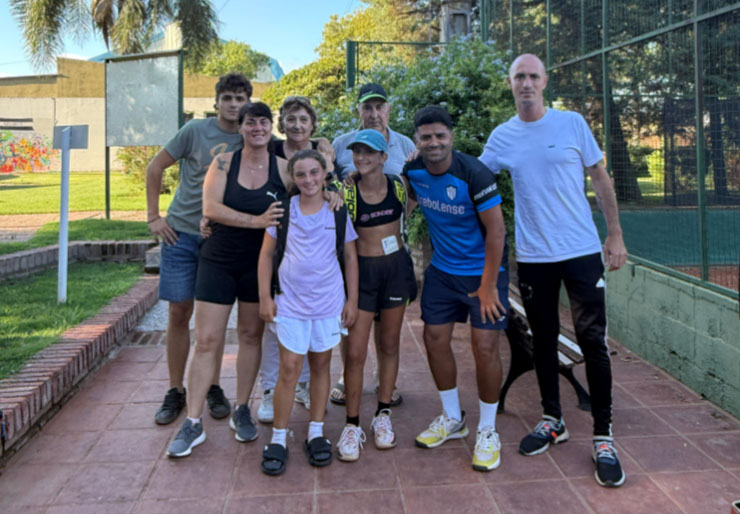¡Títulos del tenis de Trebolense por el país!
