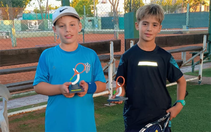 Grandes resultados de los tenistas de Trebolense en Esperanza y Rosario