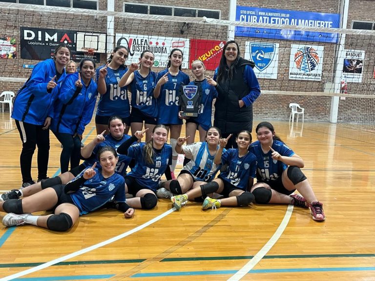 ¡Trebolense Campeón invicta en el Abierto Sub 12 de Vóley «Mary Frontera»!
