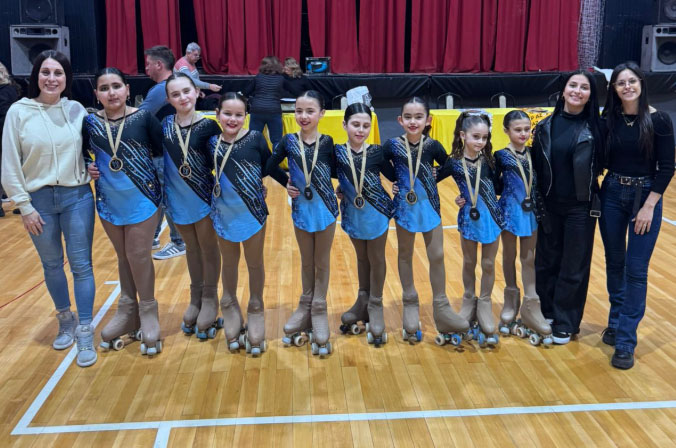 Patín con grandes resultados en Carlos Pellegrini