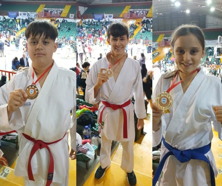 Vila, Vagliente y Pepino se pararon en el podio en el Nacional de Córdoba