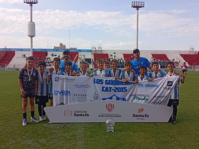 ¡Trebolense 2015 campeón en el estadio de Unión!