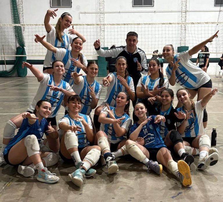 El Sub 18 de voley no para de ganar