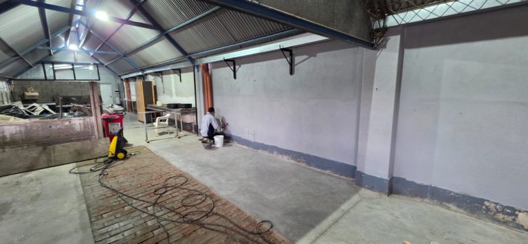 Trebolense culmina la obra de los parrilleros del gimnasio Edgar Degano