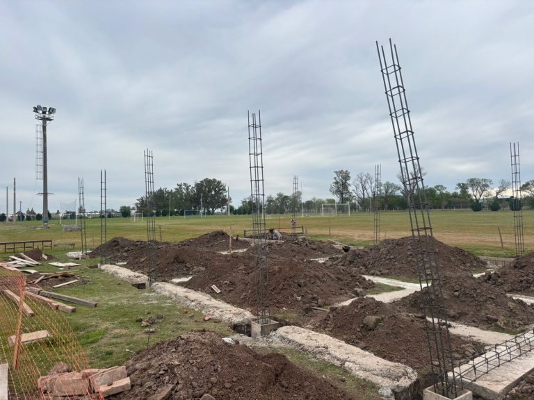Avanzan las obras de los vestuarios en el Campus de entrenamiento deportivo