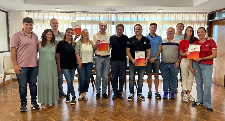 Trebolense firmó el convenio Alentar para promover mejoras de infraestructura en pos del deporte