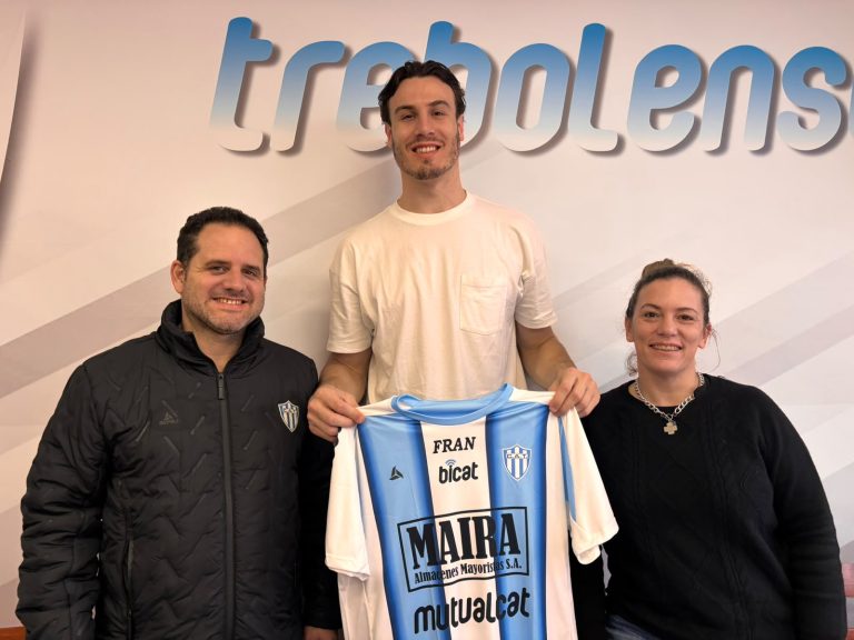 Francisco Cáffaro volvió a entrenar en Trebolense tras consagrarse campeón con Boca