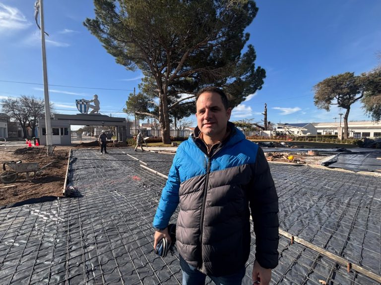 Federico Brussa destacó la transformación del ingreso a Trebolense: «La imagen será más acorde a lo que es el club»