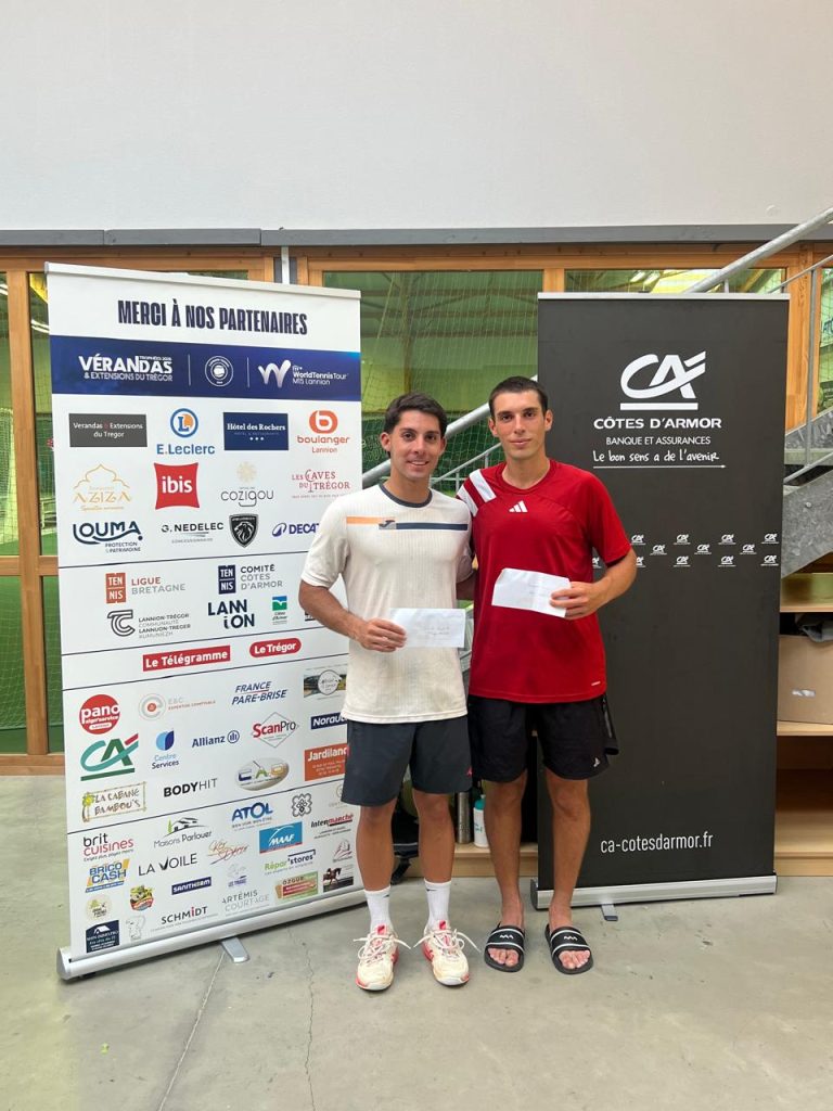 Alejo Burdisso sumó otro título en Francia y sigue avanzando en su gira europea